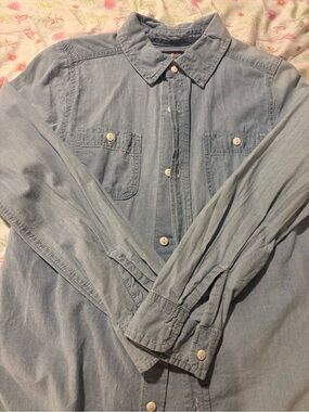 OshKosh B'gosh Light Blue Denim Button-Down Shirt